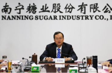 南宁糖业召开2021年度党组织书记推动落实党风廉政建设主体责任述责述廉评议会