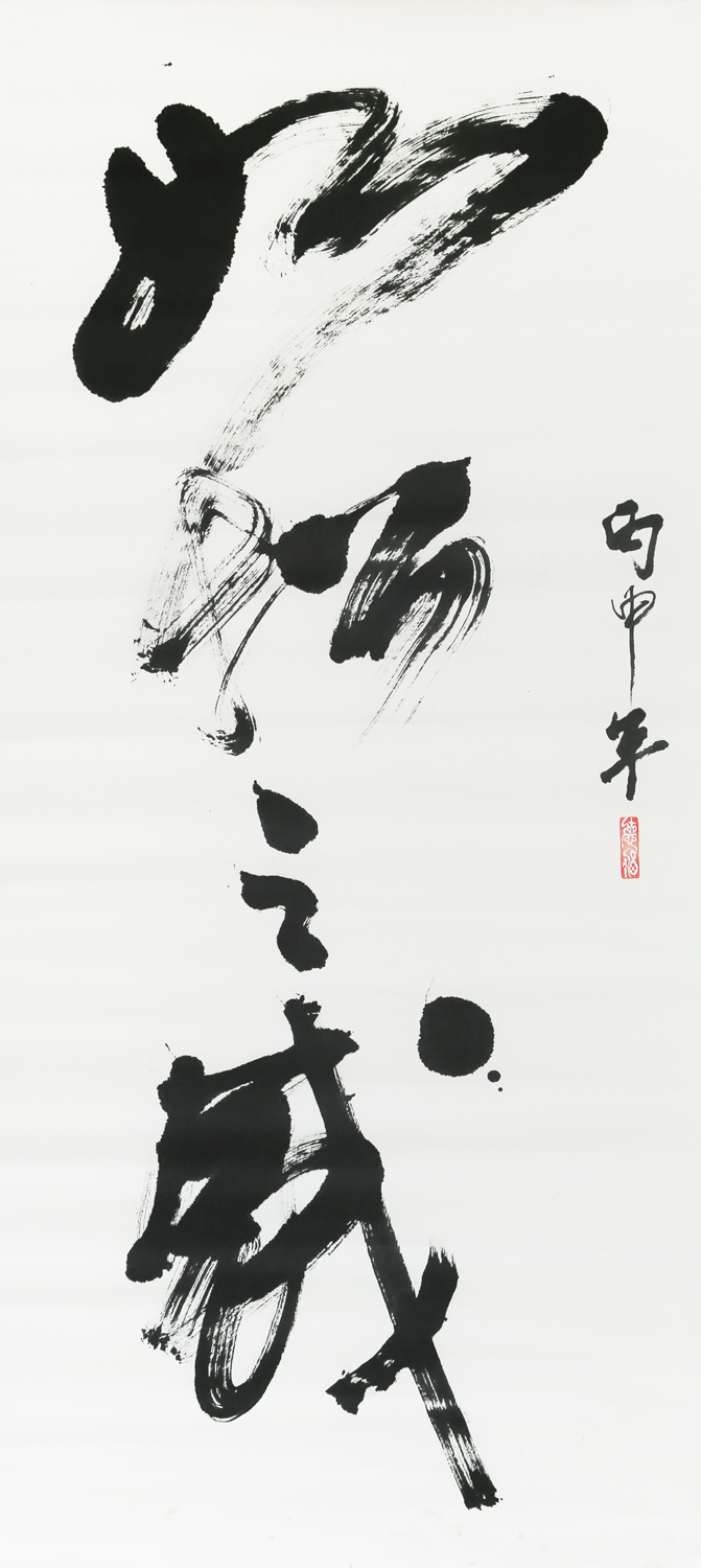 《宁静而致远  澹泊义清心》李长颂 书