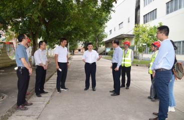 廖应灿到伶利公司宣讲党的二十大精神并调研