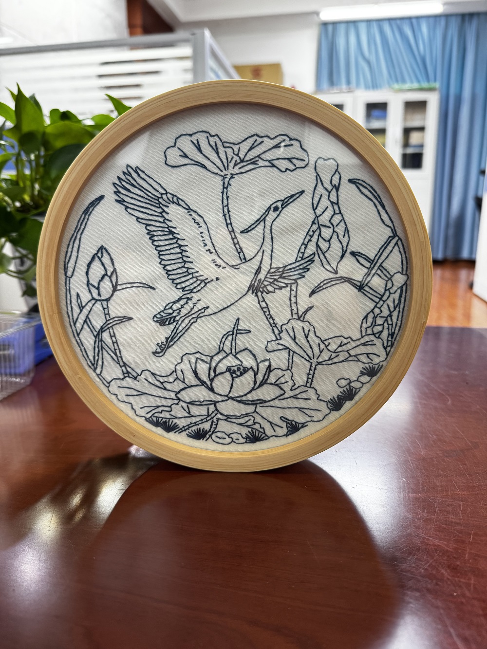 《一鹭青莲》（唐慧婷）.jpg